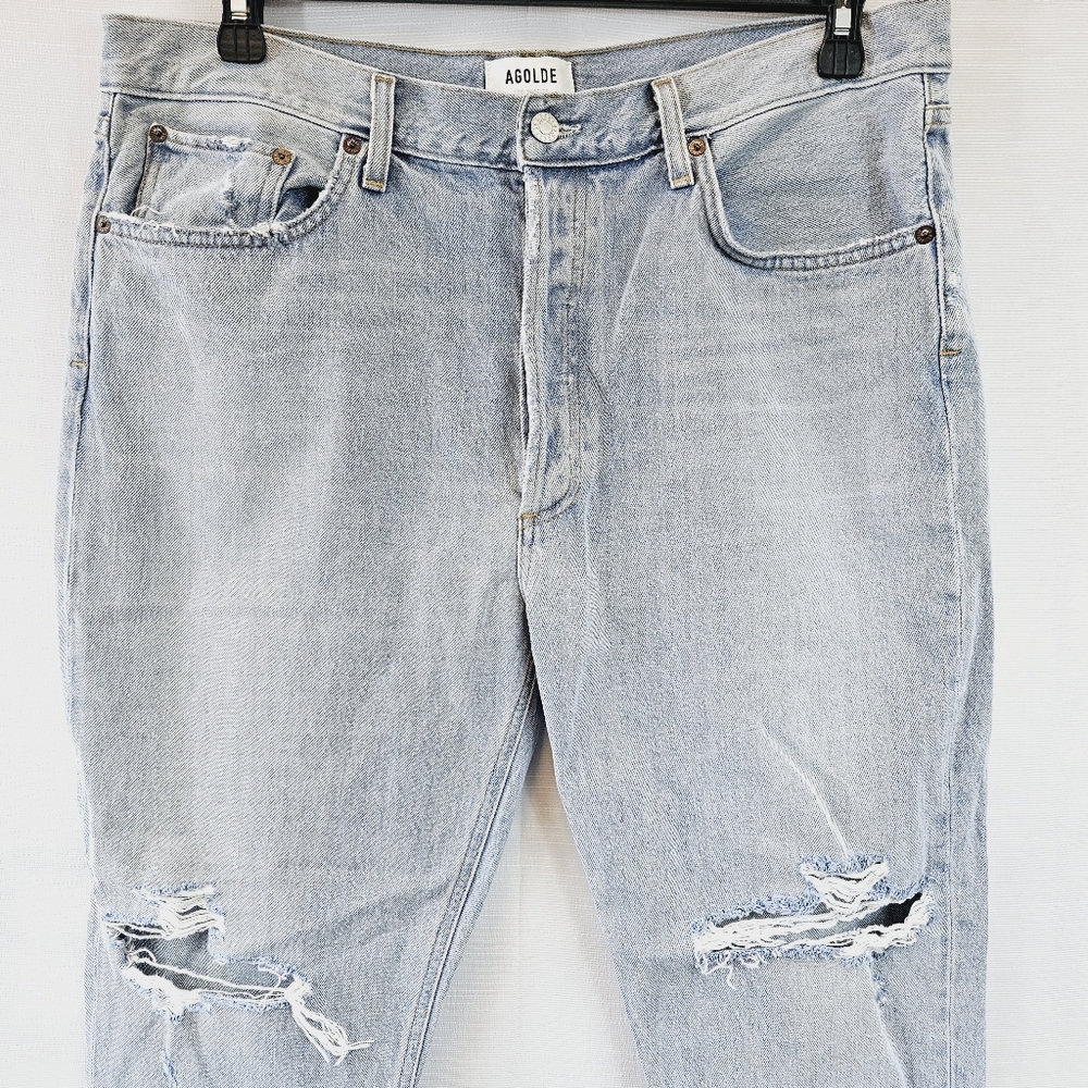 Agolde Riley High Rise Straight Crop size 34 - Picture 5 of 11